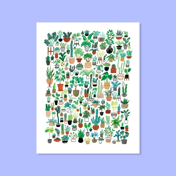 Plant Party Print