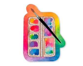 Paint Palette Sticker