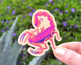 Desert Scorpion Sticker