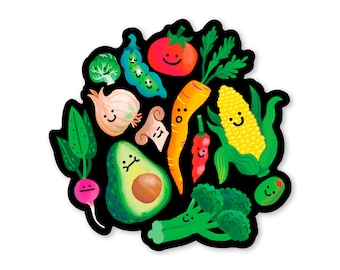 Gemüsebande Sticker