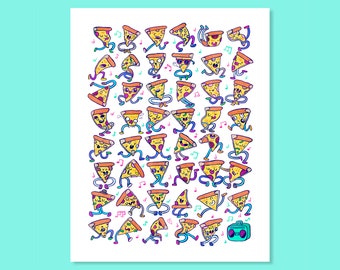 Pizza Party Print