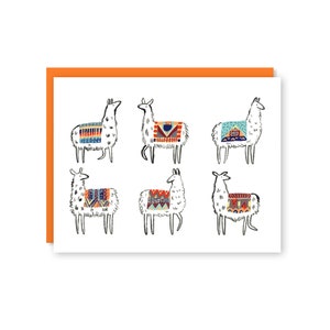 Llama-rama Card