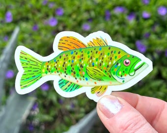 Largemouth Bass Sticker