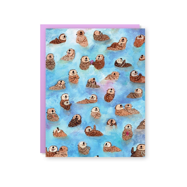 Otter Overload Card