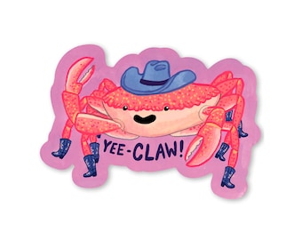 Yeeclaw Crab Sticker