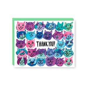 Thank You Cats Card