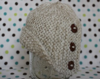 Baby Cloche Hat - Pearl Mist