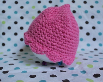 Scalloped Baby Hat