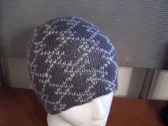 PDF KNIT PATTERN~ Chain Link Hat: Child, Youth, Womans, Mans Sizes ...