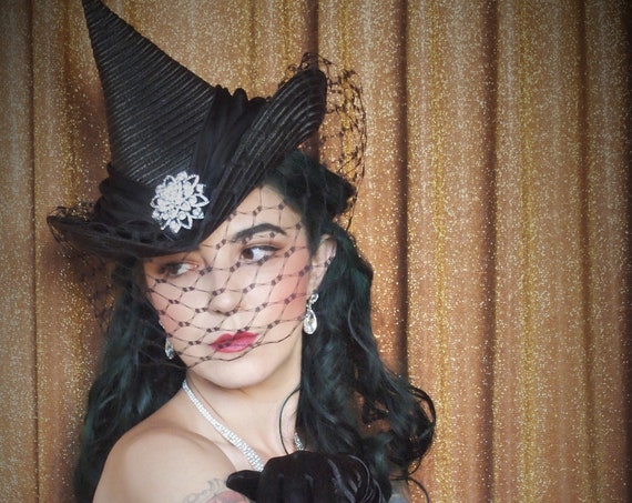 Vintage Witch Hat "Ally"