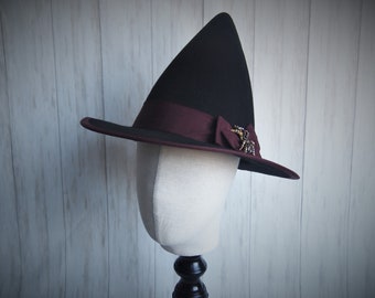 Black Felt Witch Hat