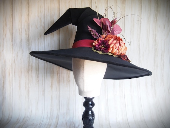 Witch Hat "Heidi", Head Size 22.5"