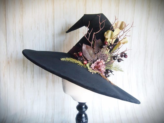 Witch Hat "Pitch Please", Head Size 21.5"