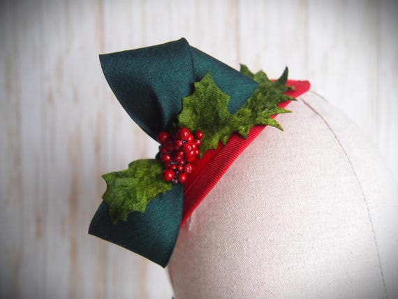 Holiday Holly Headband