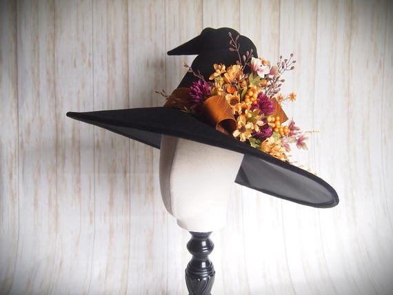 Witch Hat "Peggy", Head Size 22.5"