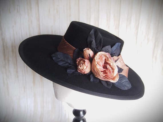 Black Wool Felt Bolero