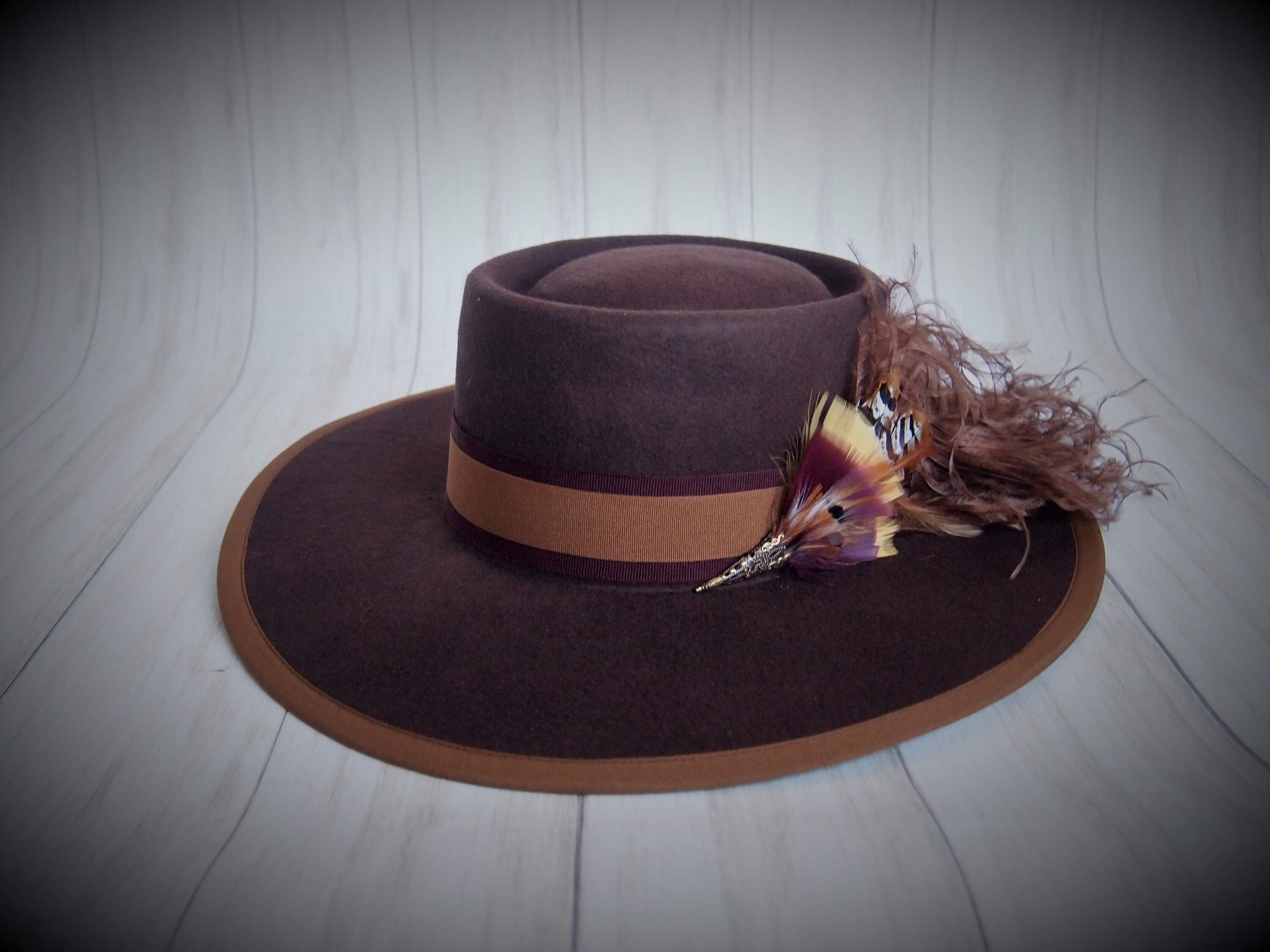 Brown Felt Gambler