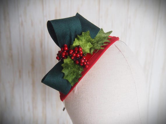 Holiday Holly Headband