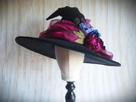 Witch Hat "Purple Passion", Head Size 21.5"