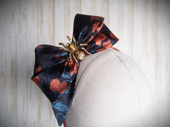 Fall Spider Headband Fascinator