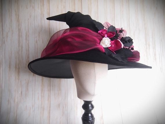 Witch Hat "Gertie", Head Size 22.5"