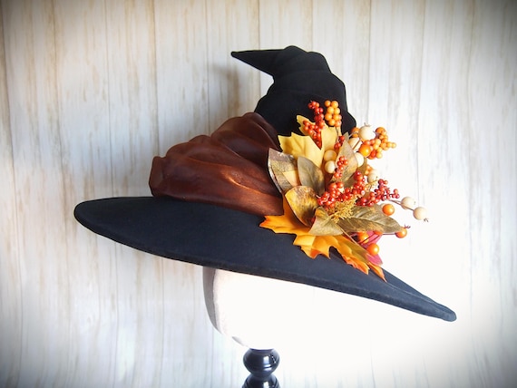 Witch Hat "Fall Forest", Head Size 23"