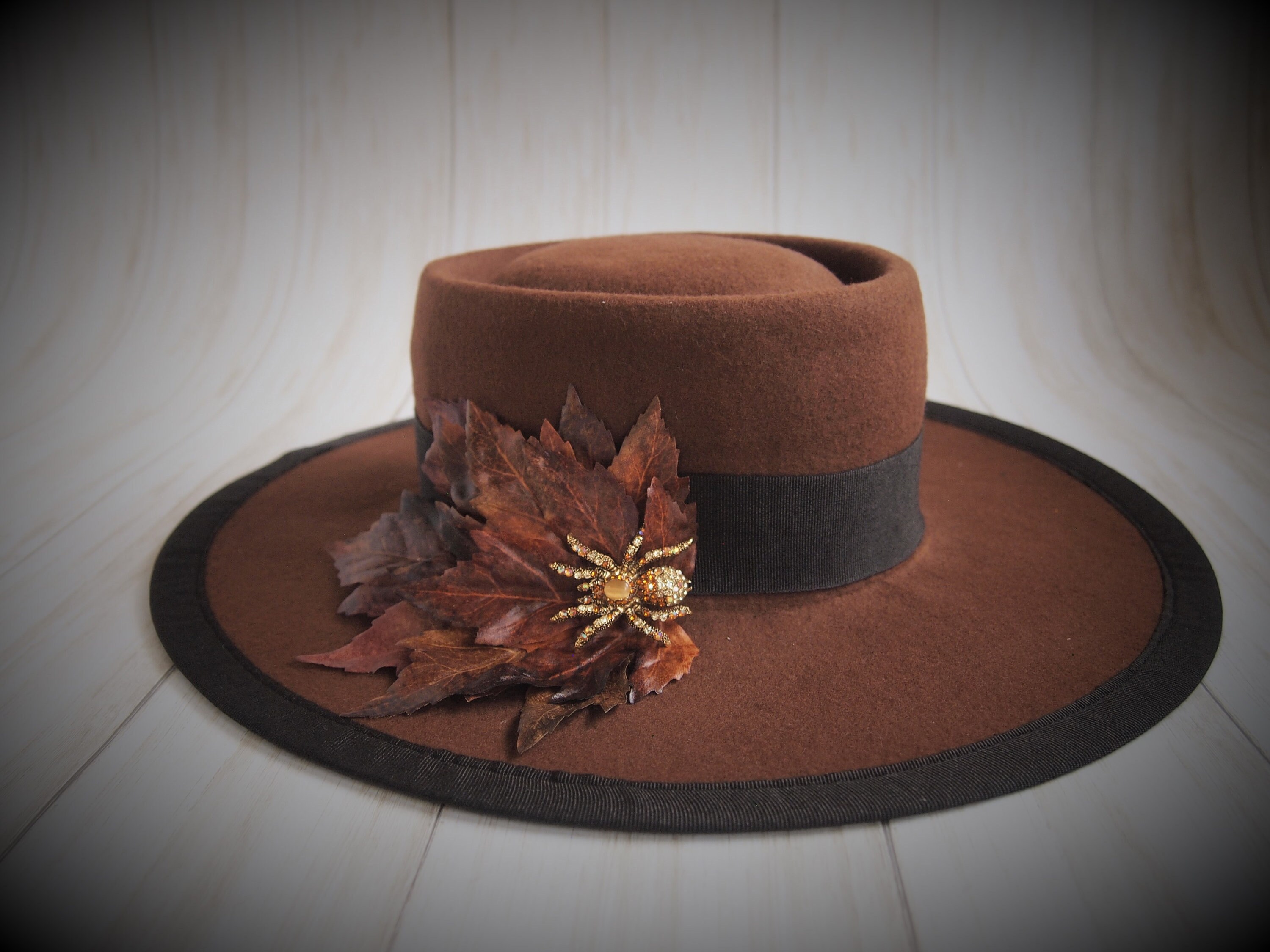 Brown Felt Gambler