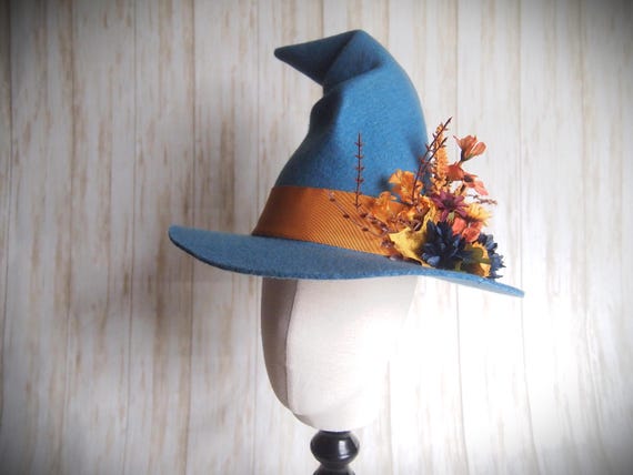 NEW Merino Wool Felt Witch Hat, Size 22"