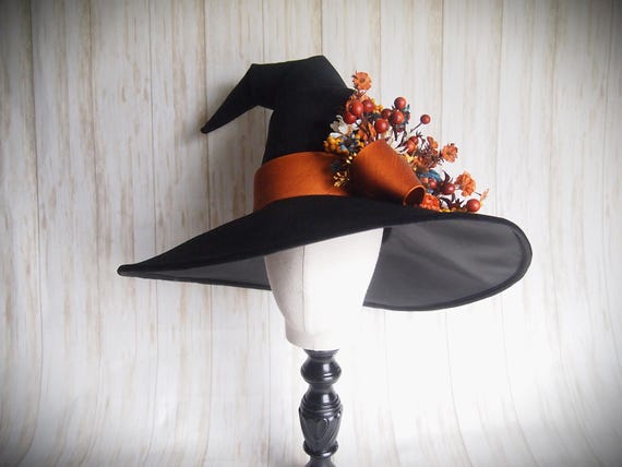 Witch Hat "Paige", Head Size 23"