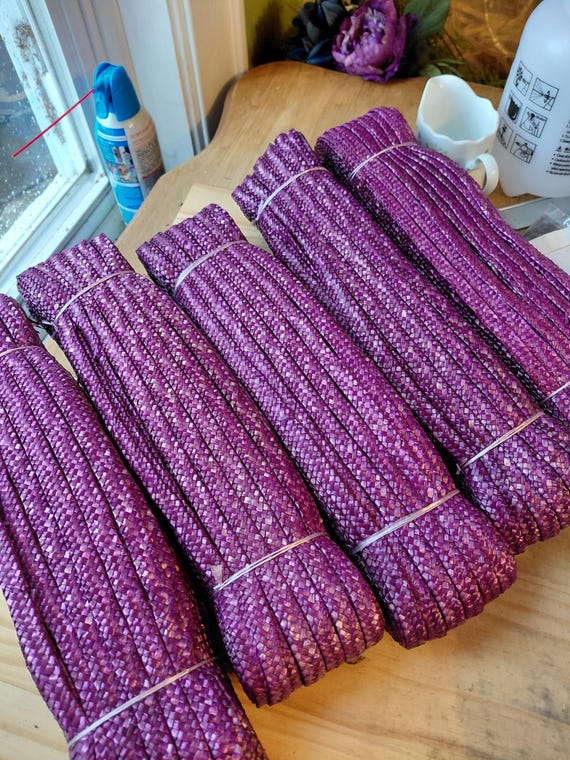 PRE-ORDER PLUM Straw Witch Hat