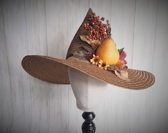 Straw Witch Hat