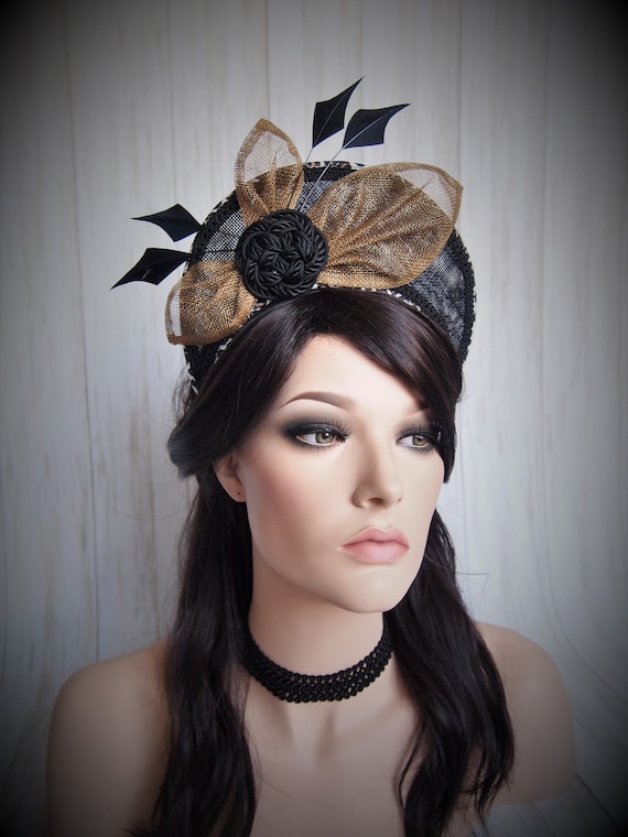 Blue Halo Fascinator