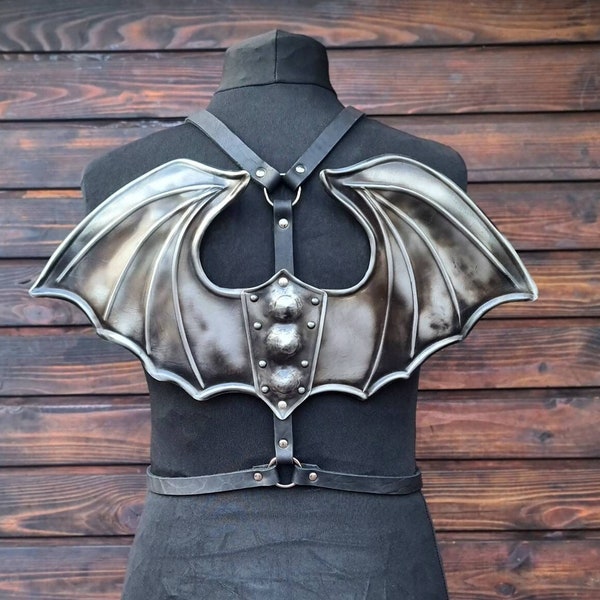 Dragon wings costume, bat harness, costume bat wings, gothic wings, witch, vampire costume, succubus, cosplay bat wings, demon wings