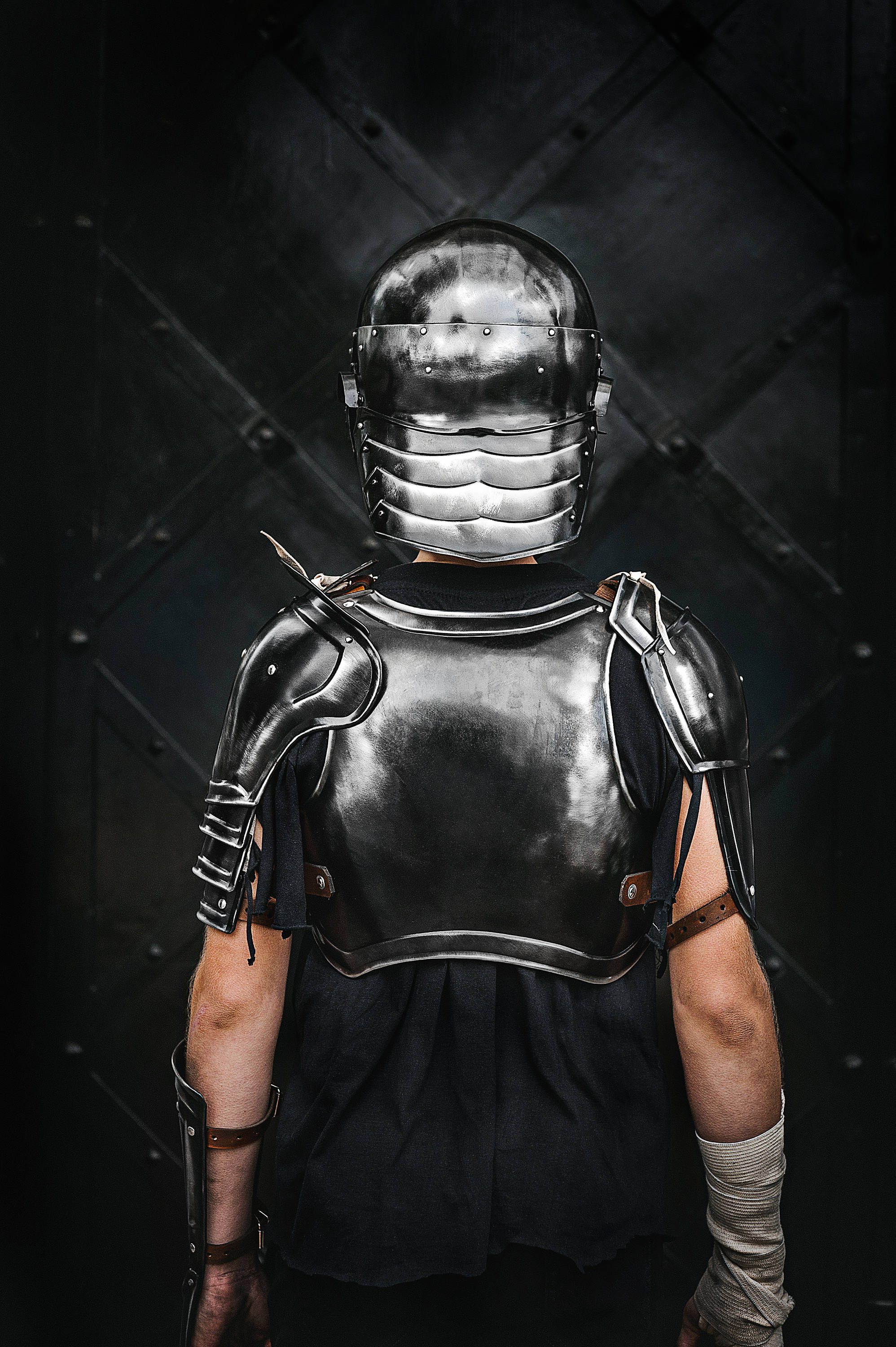 Young Guts Helmet From Anime Replica Blackened Steel Head - Etsy UK