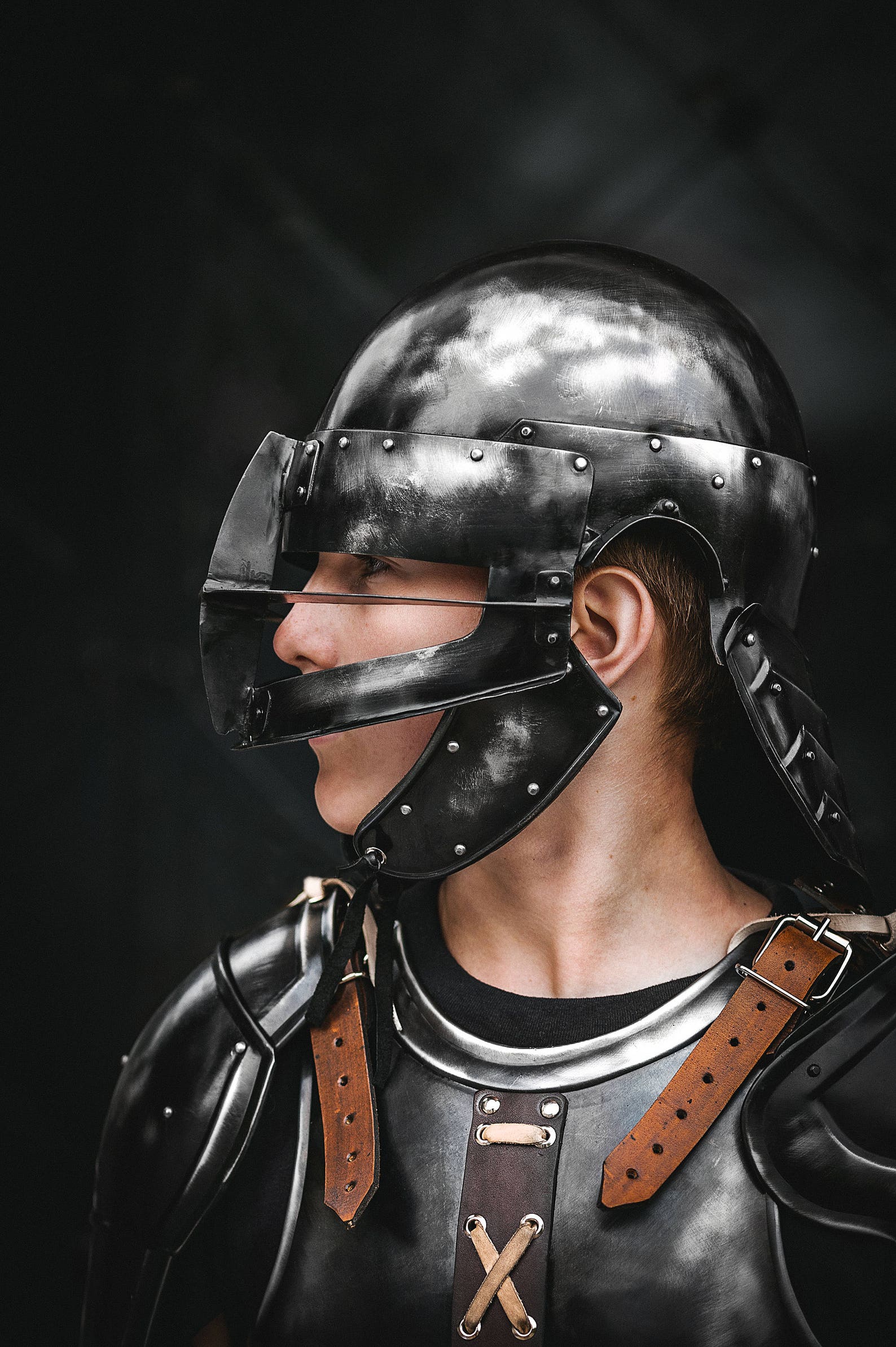 Young Guts Helmet from Berserk Replica Blackened Steel Head | Etsy