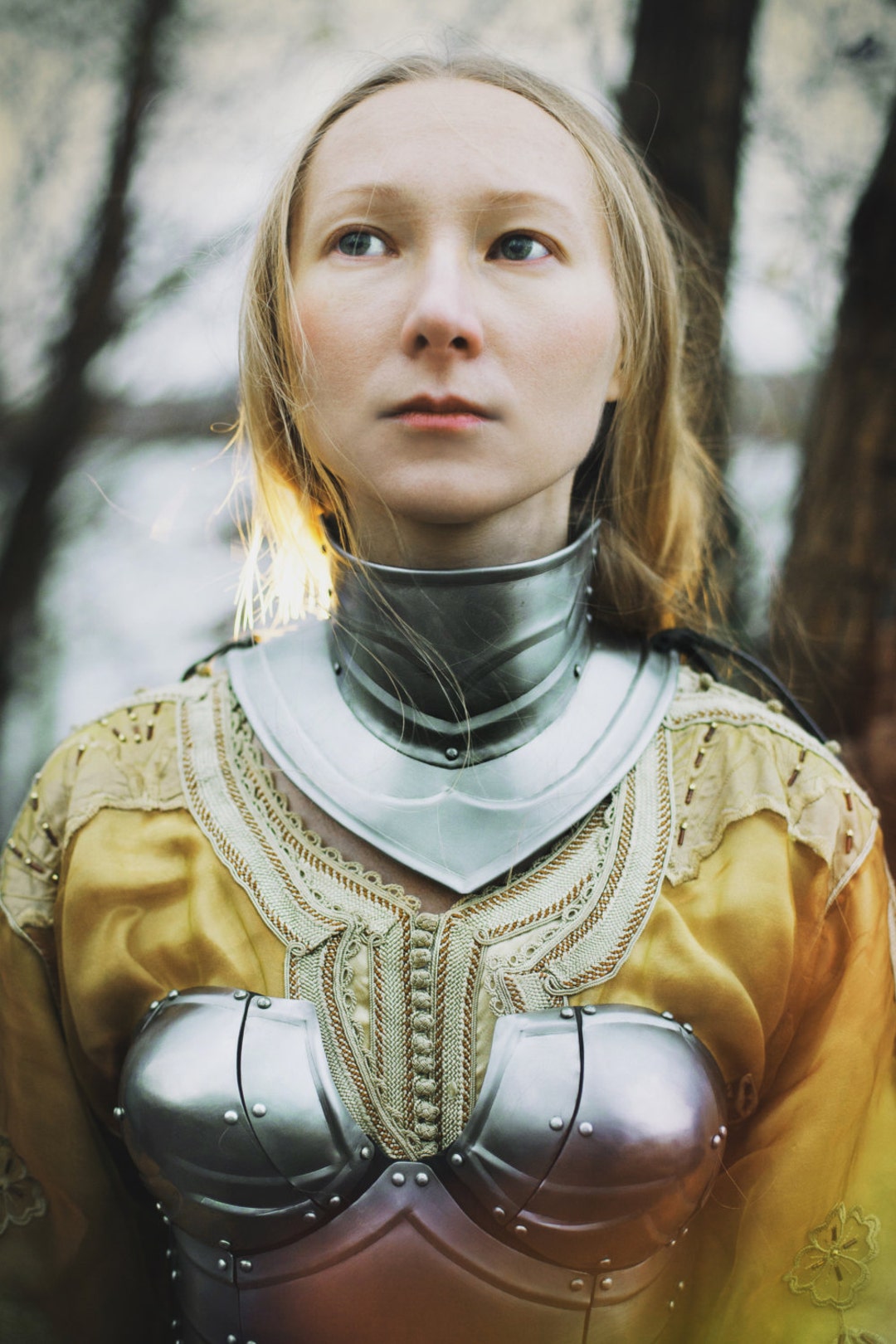 Steel of Female Armor Queen of the Lake /LARP Fantasy Protection