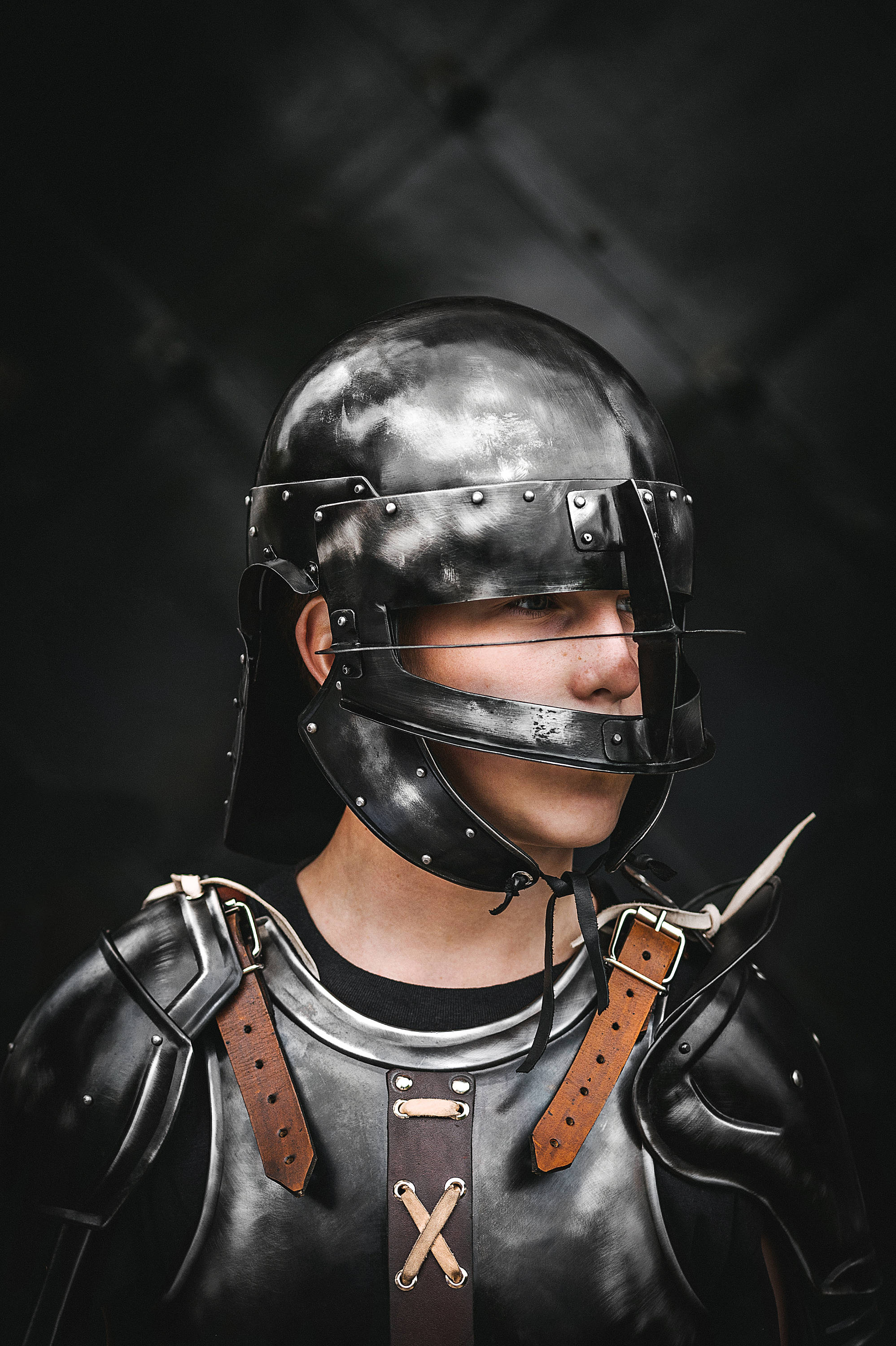 Young Guts Helmet From Anime Replica Blackened Steel Head - Etsy UK