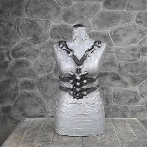 Blackened Spine Cosplay Armor for Larp Clothing, Metal Outfit, Fantasy ...
