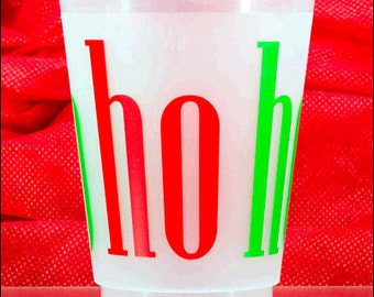 60 Christmas Cups - 16 oz Shatterproof Cups