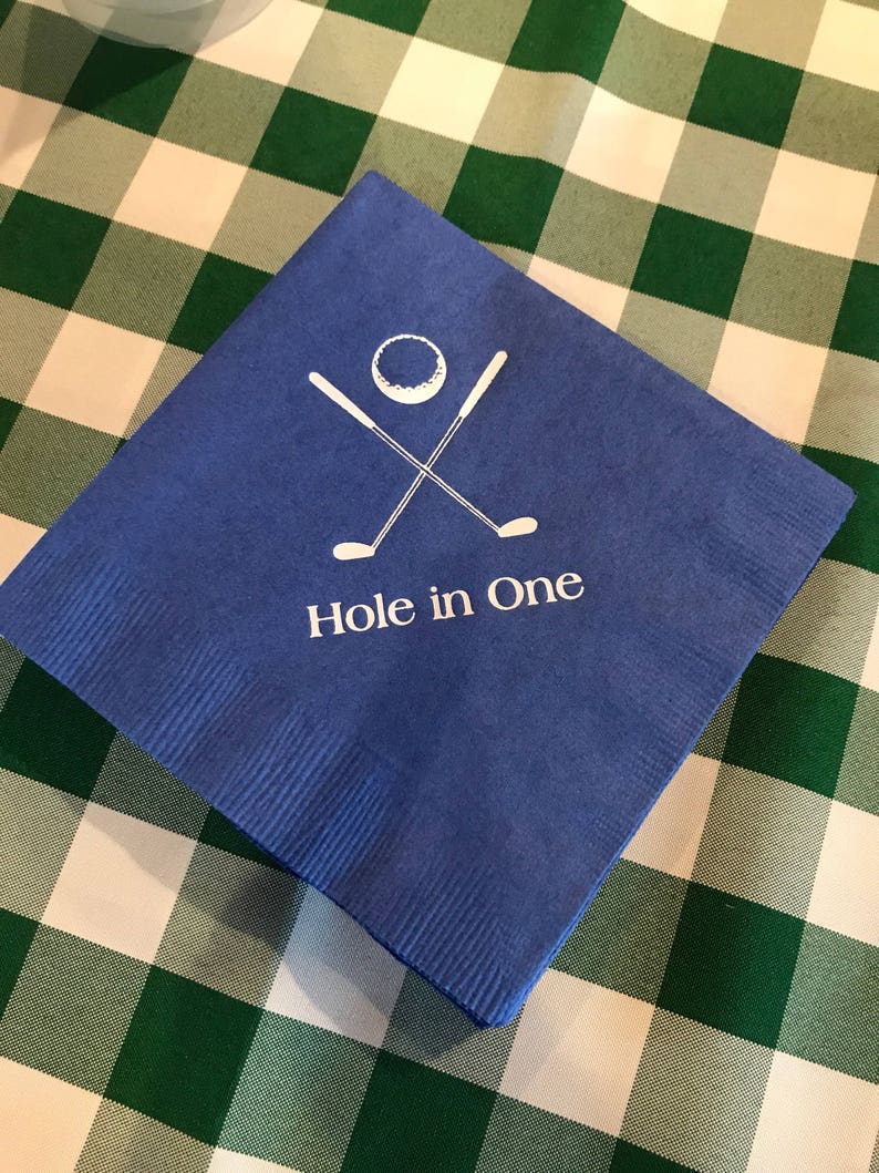 Monogrammed / Personalized / Custom Paper Cocktail Napkins Etsy