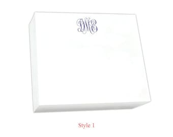 Large Monogrammed Super Slab Note Pad