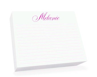 Large Lined Personalized Super Slab Note Pad