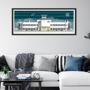 Shoreham Airport Art Deco Print: Limited Edition Architecture