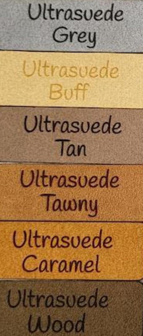 Coffee Cup Cozy Labels: Faux Leather Tags with Rivets - Thumbnail 4