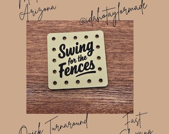 Swing For the Fences Faux Leather Patches Crochet Beanies ~ Cozies ~ Ear warmers ~ Knit Hats ~ Sports Baseball Softball