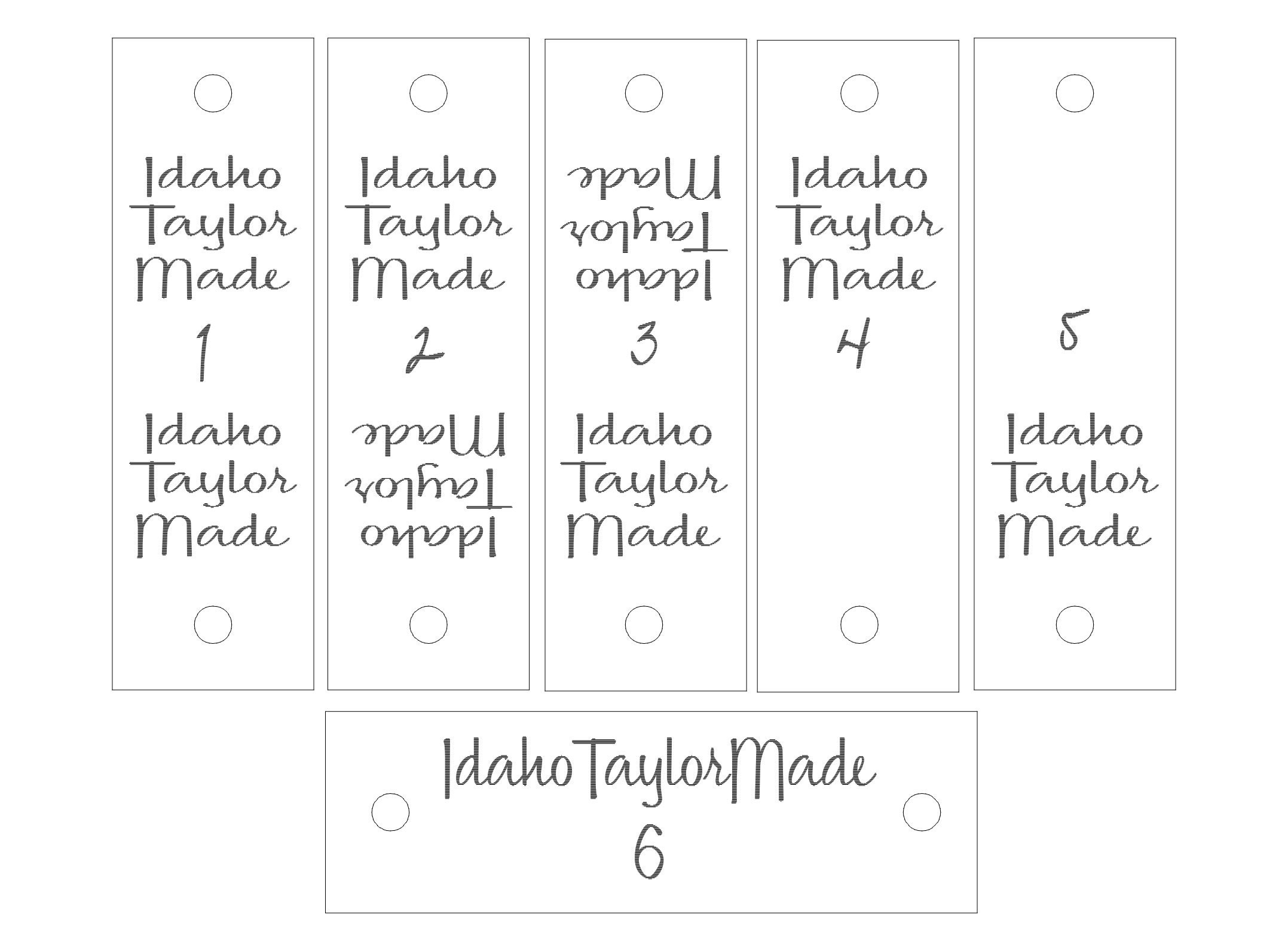 10 Coffee Cup Cozy Tags: Faux Leather Crochet Labels with Rivets - Thumbnail 5