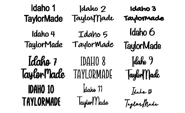 Custom Vegan Leather or Ultrasuede Crochet/Knit Patches: Personalized Beanie/Blanket Tags - Thumbnail 6