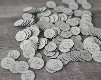 Faux Leather 1" Round Tag! Product Labels! Branding Labels! Crochet Beanie Tags! Knit Hat Tags! Plant Tags! Amigurumi Tags!
