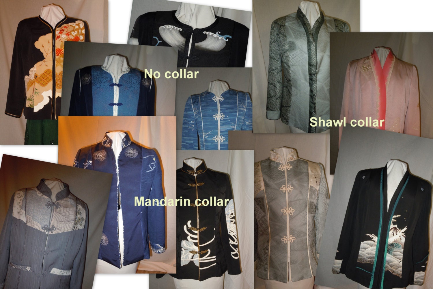 Custom Order One of a Kind Silk Jacket From Vintage Japanese Custom Order One of a Kind Silk Jacket From Vintage Japanese