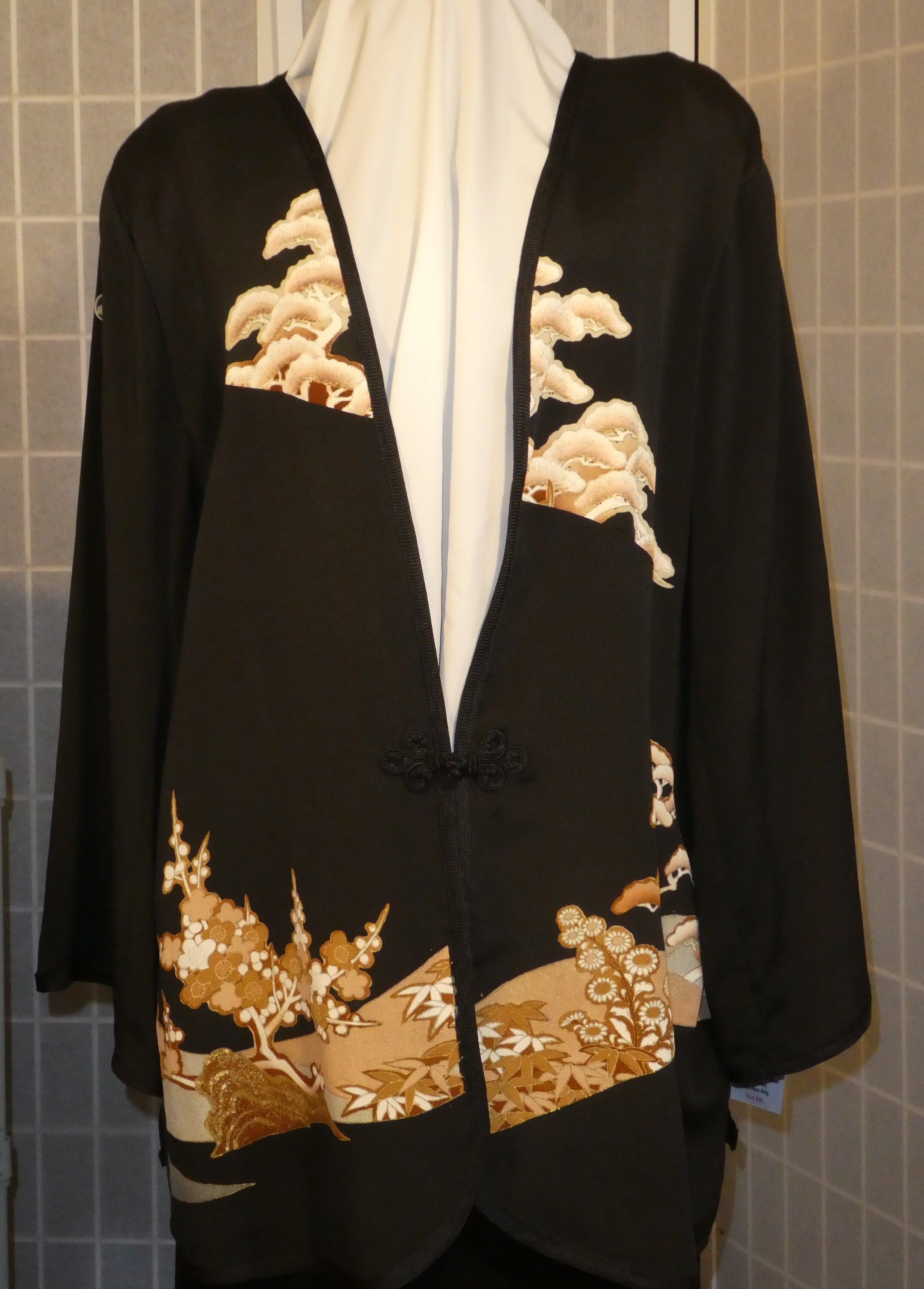 black and tan jacket